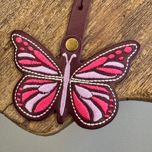 Portland Leather LOLLIPOP Butterfly Charm FAST SHIP Monarca Charm NEW FAST SHIP - Picture 5 of 6